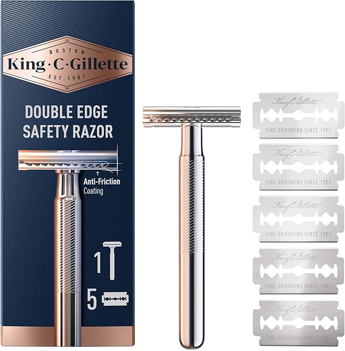King C. Gillette Double Edge Safety Razor