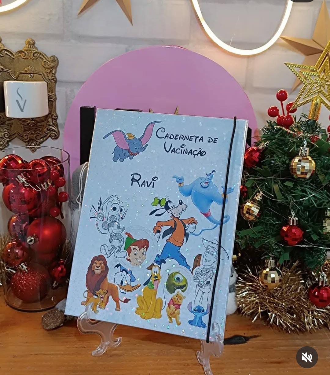 Caderneta de Vacina personalizada