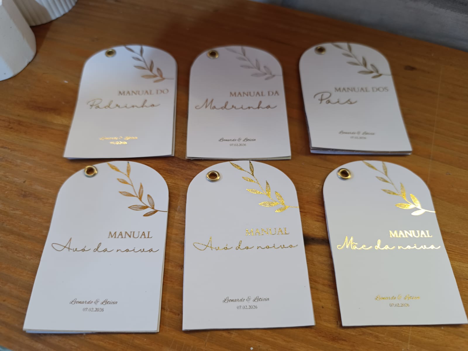 Manual dos Padrinhos Personalizado