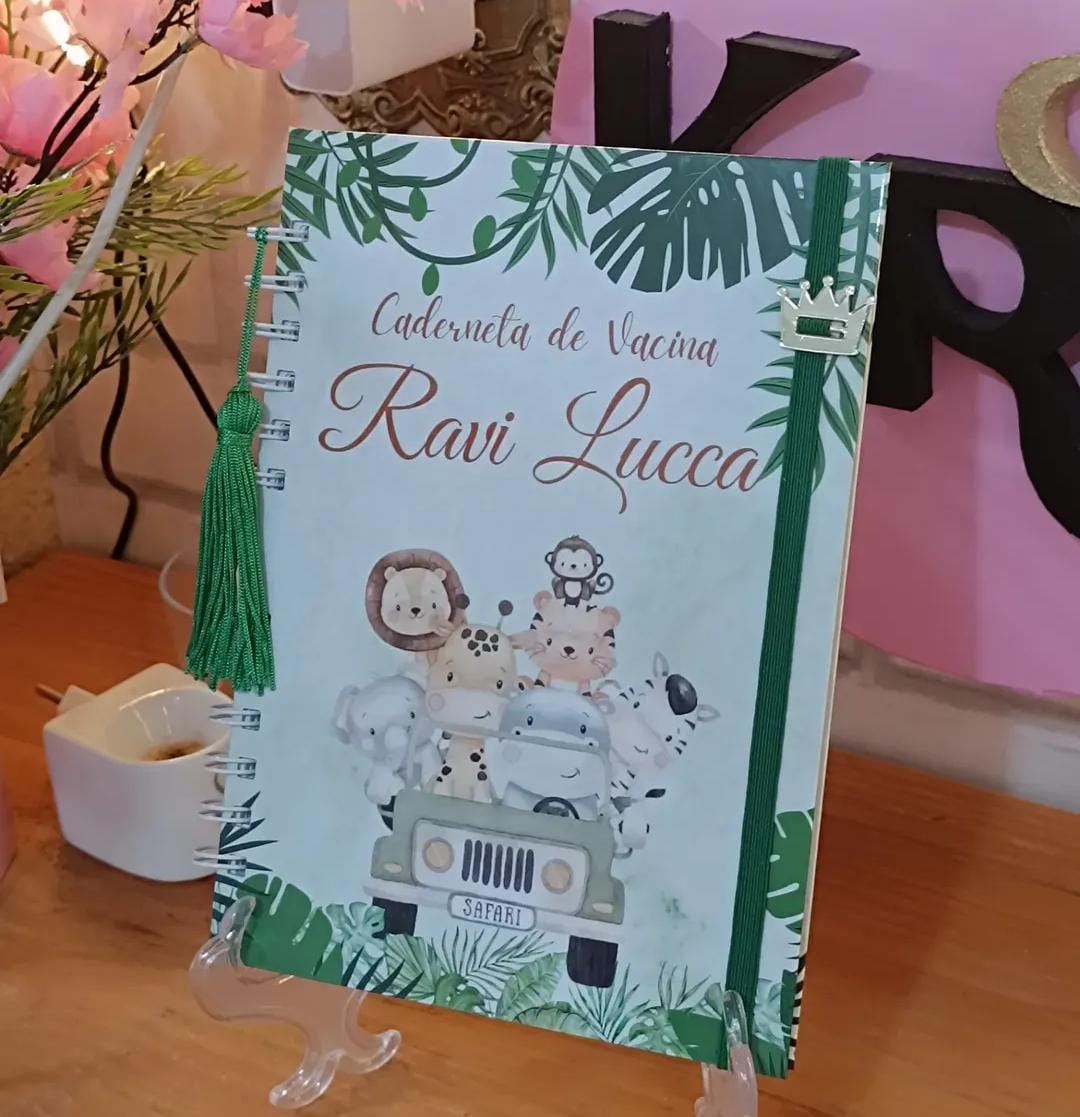 Caderneta de Vacina personalizada