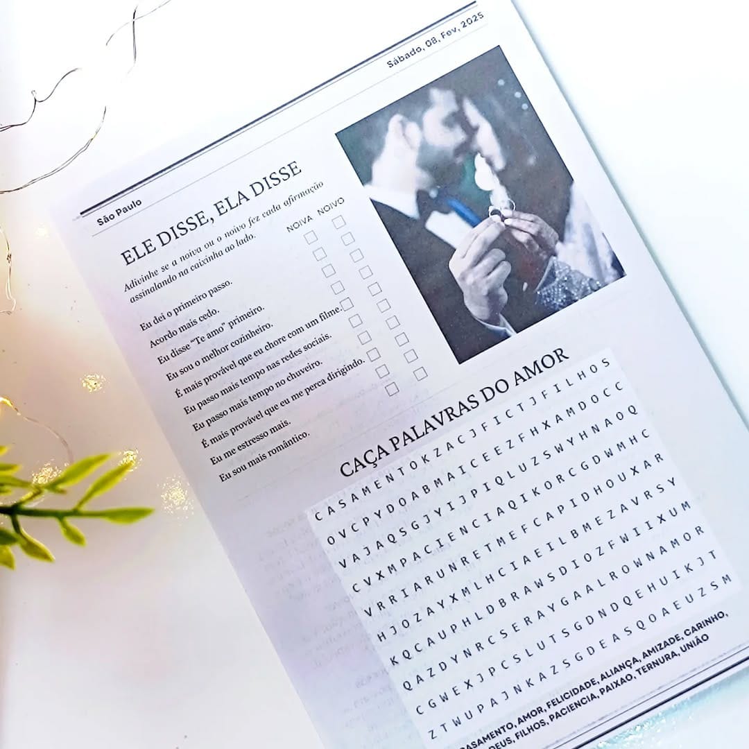 JORNAL DO CASAMENTO