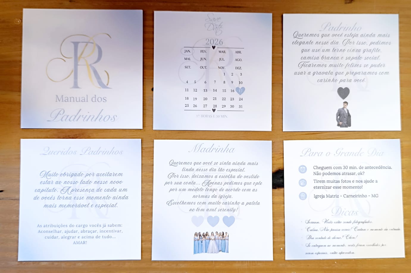 Manual dos Padrinhos Personalizado