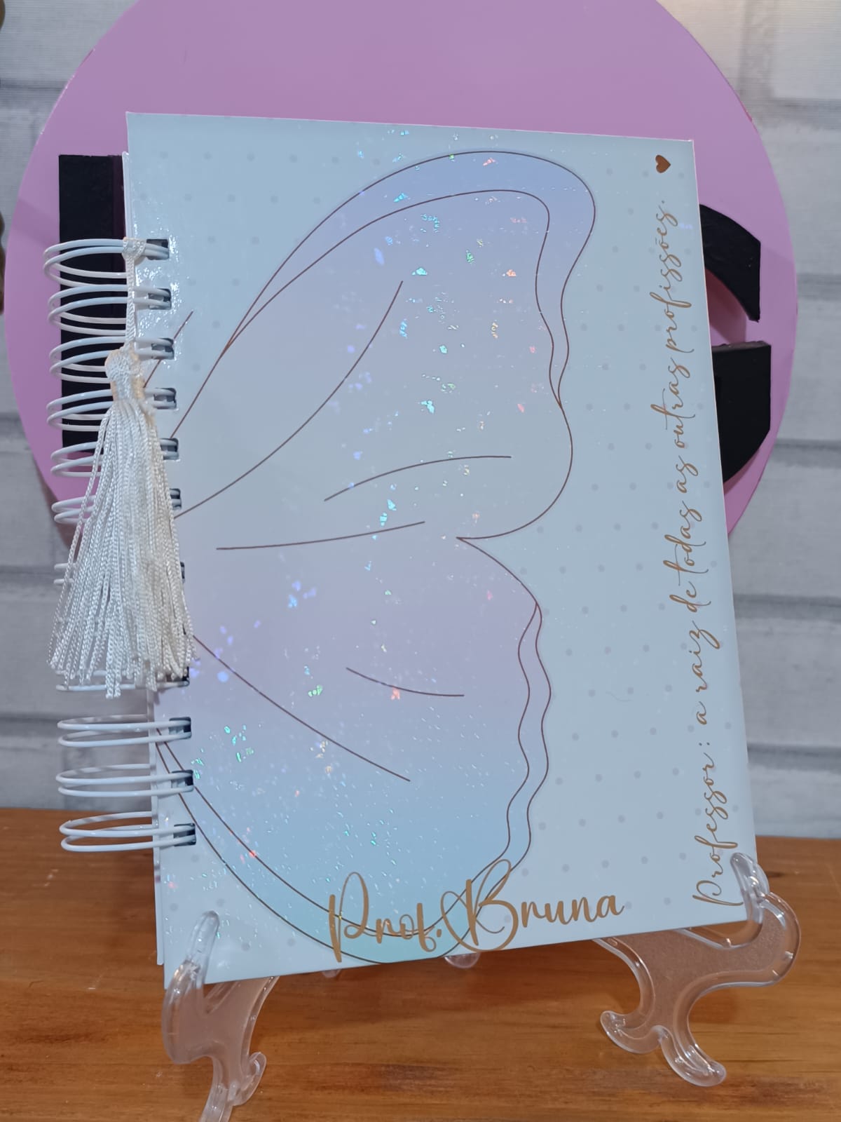 Agenda Borboleta Personalizada