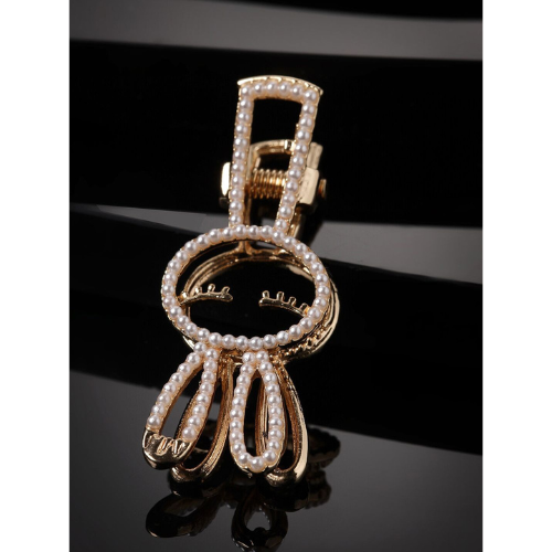 Pearl Bunny Hair Claw Clip