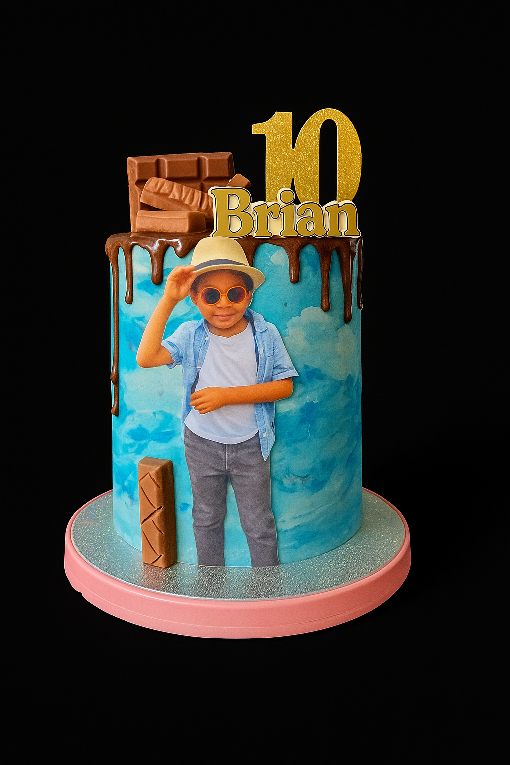 Deluxe Chocolate Drip Cake