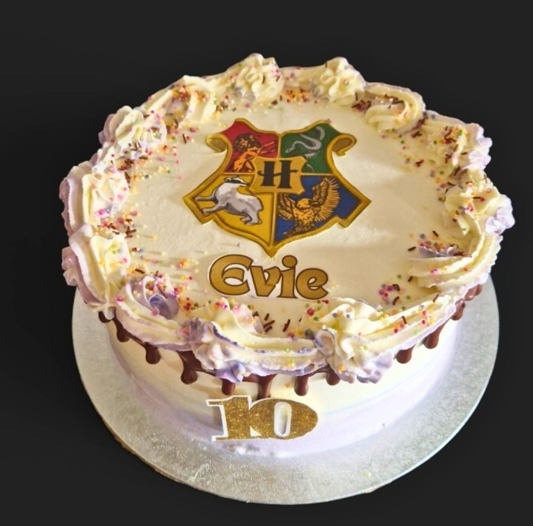 9" Logo Themed Birthday Cake