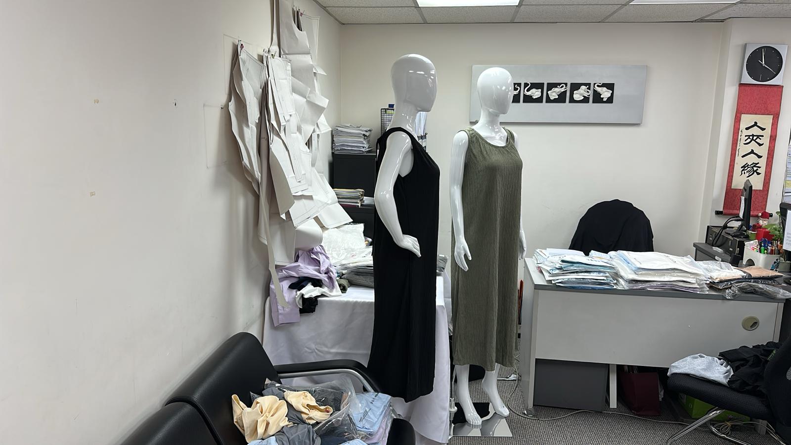 棉麻連衣裙 cotton linen dress