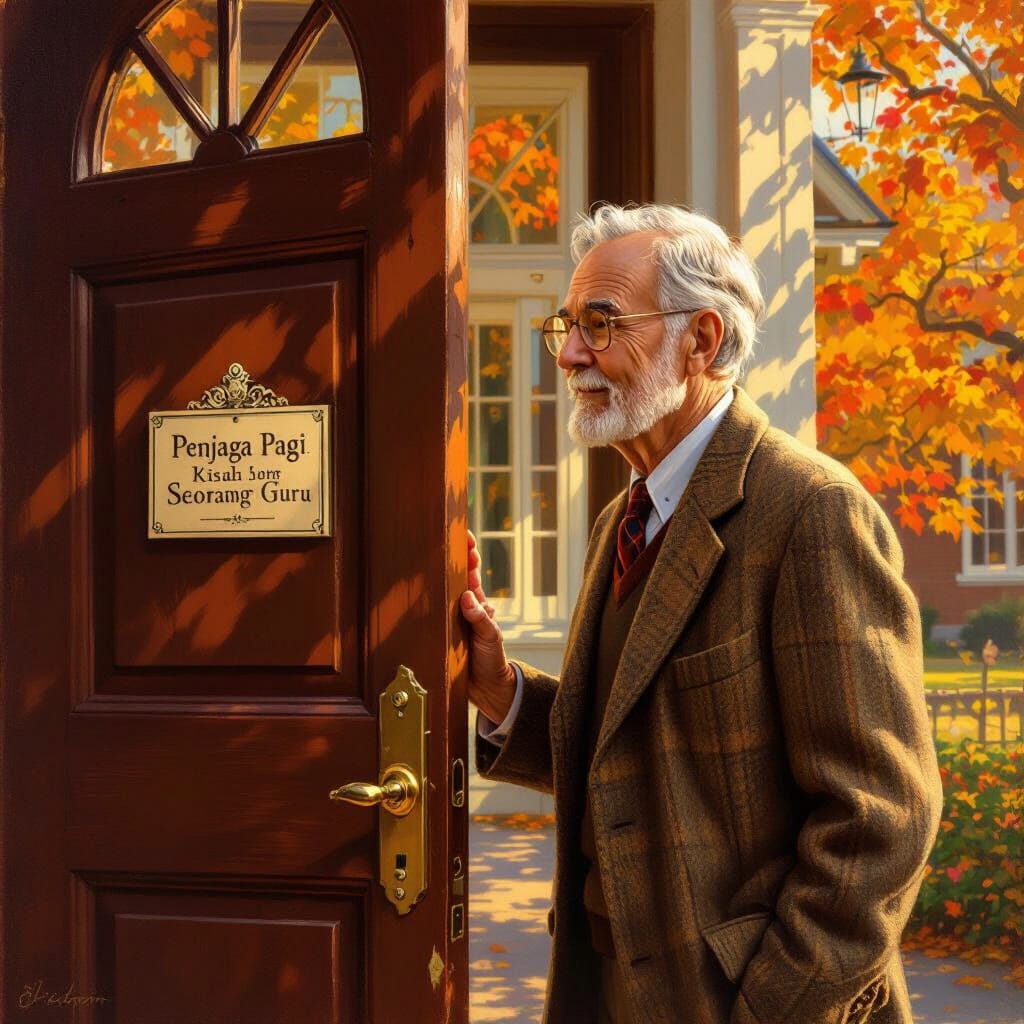 Penjaga Pagi: Kisah Seorang Guru
