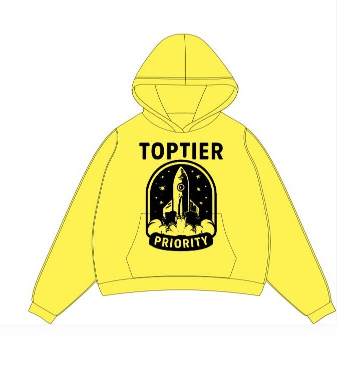 Yellow & Black Hoodie 