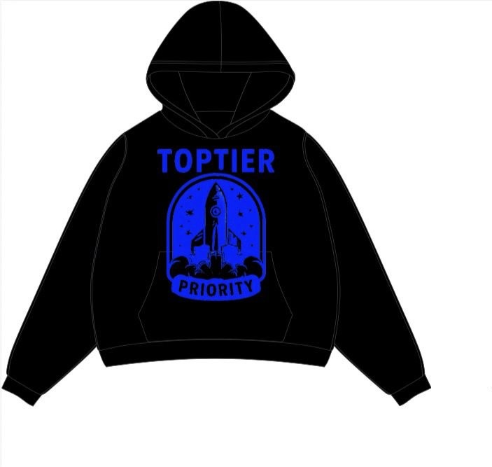 Black & Blue Hoodie