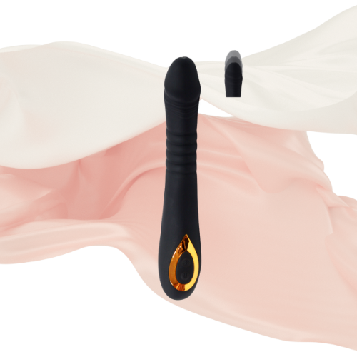 🌸 TWIST Noir – Vibromasseur “Va-et-Vient”