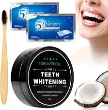 👉 Poudre de Blanchiment Dentaire Naturelle au Charbon Actif – Dents Blanches Rapidement