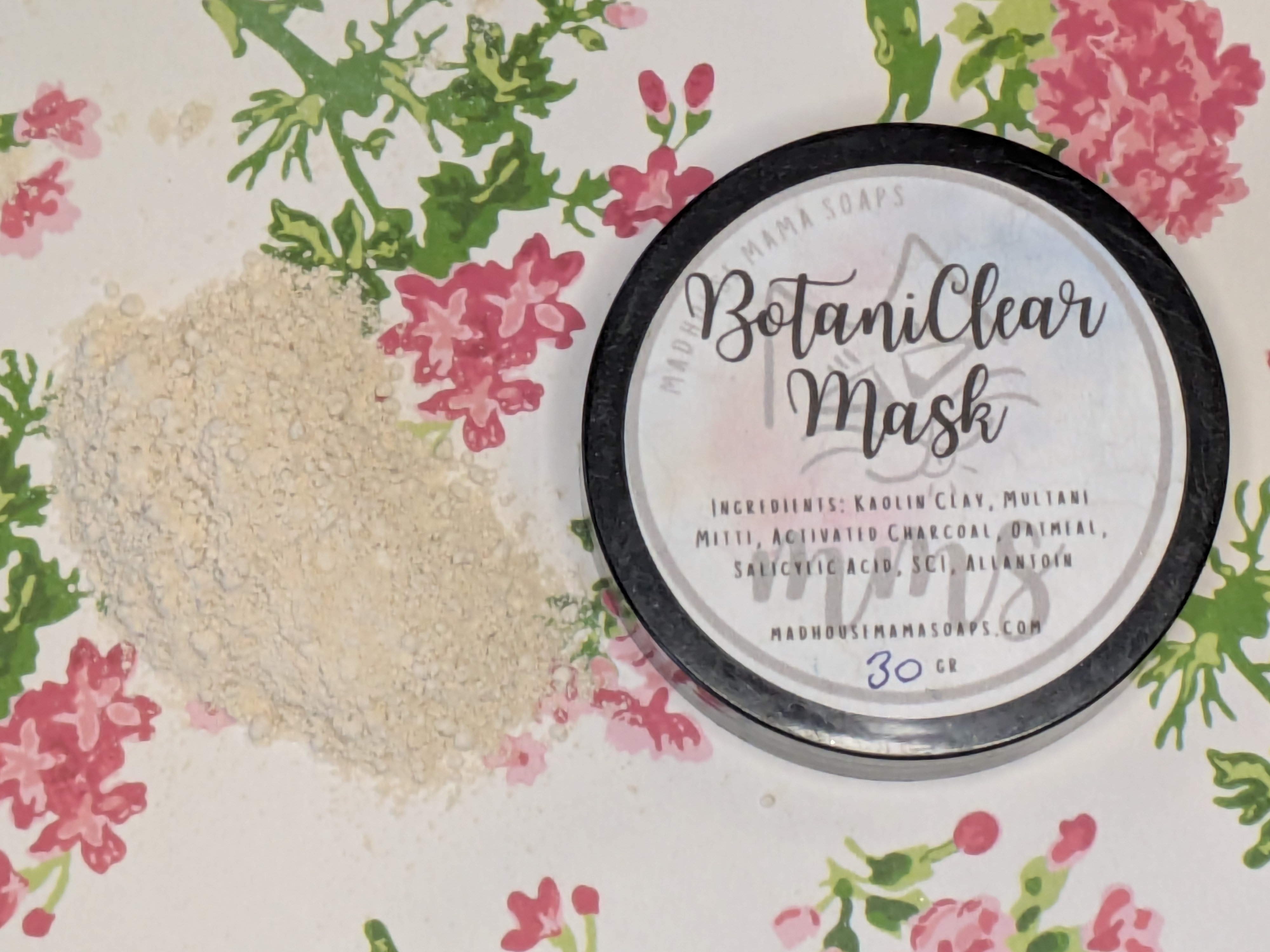 BotaniClear Clay Mask - Clarifying Acne Defense Mask