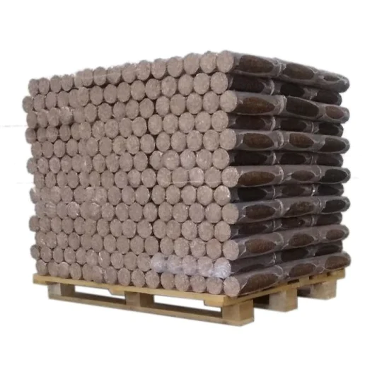 Palette Mixte de briquettes de bois Pini Kay + Nestro Mix (960Kg)