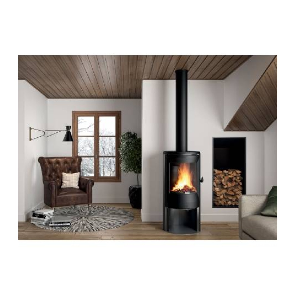 Poêle à bois NEOSEN 3 vitres – Invicta