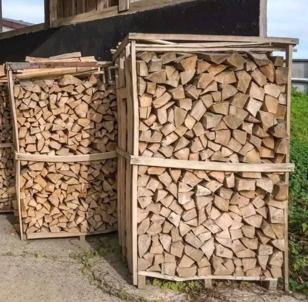 Palette bois de chauffage- 25 cm- 3 stères