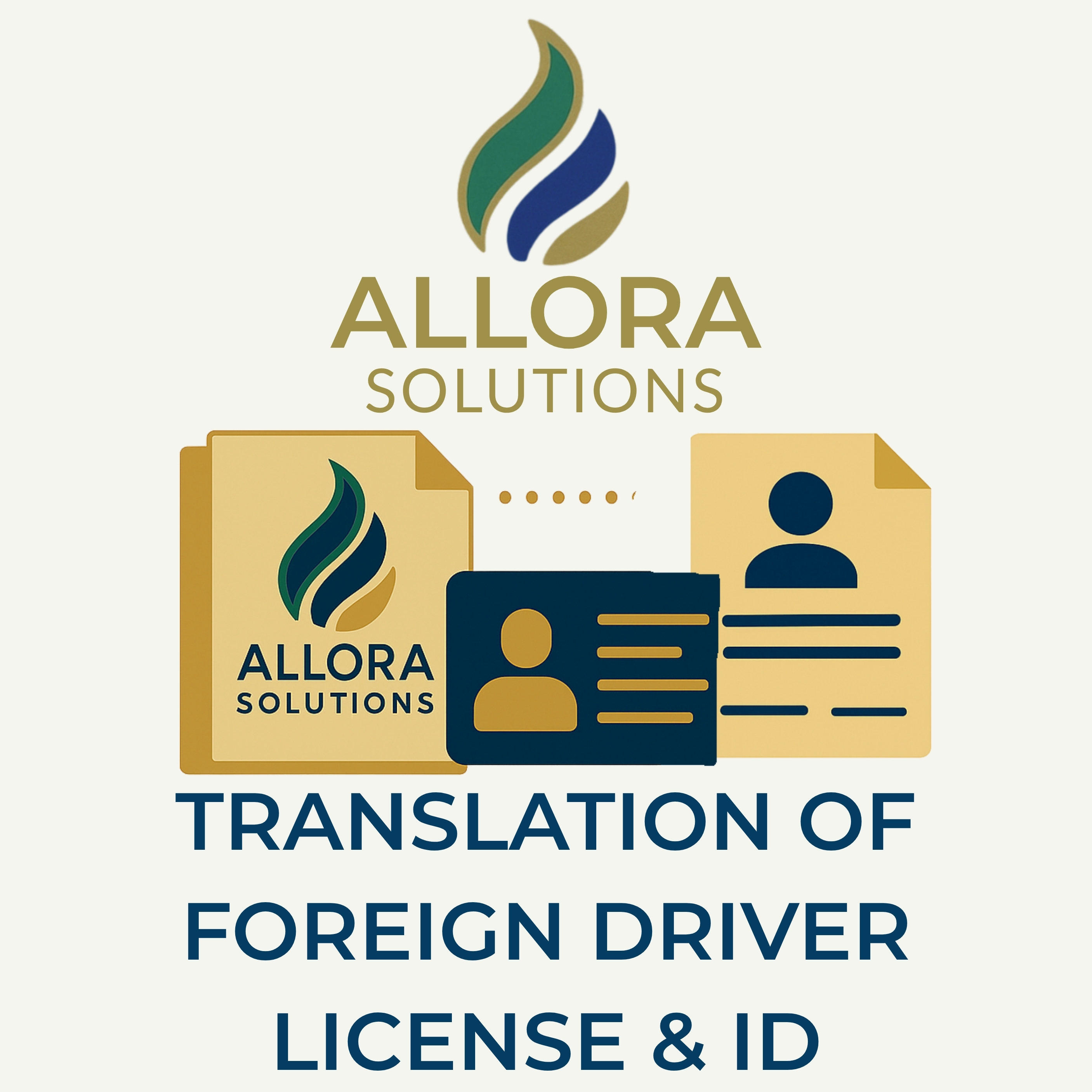 Certified Translation of Foreign Driver License & ID