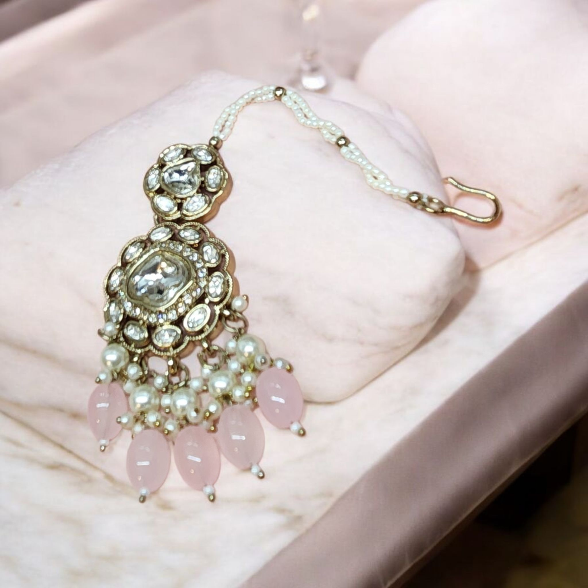 Baby Pink Choker Set