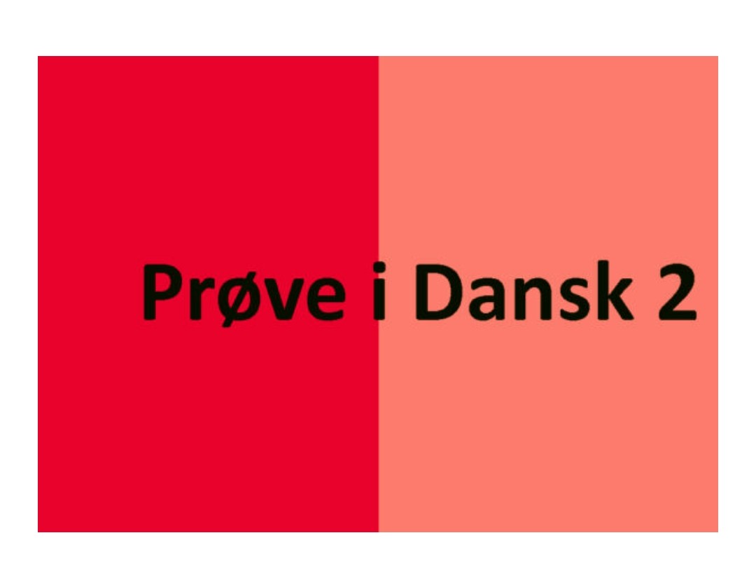 Dansk 2 kursus online 