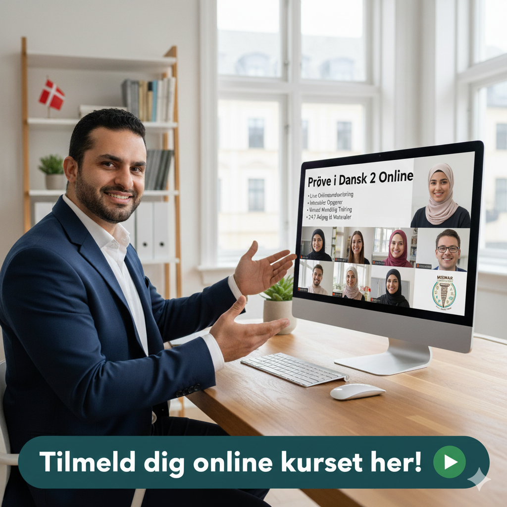 Dansk 2 kursus online 