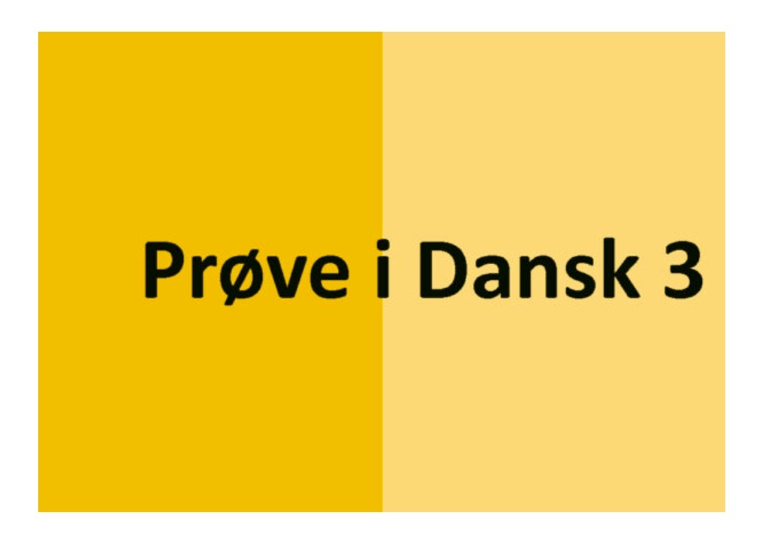 Kursus i Dansk 3