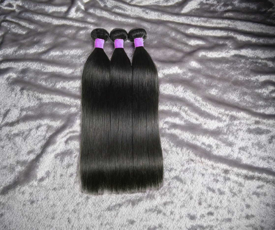 3 Bundles Deal 10A Straight Human Hair