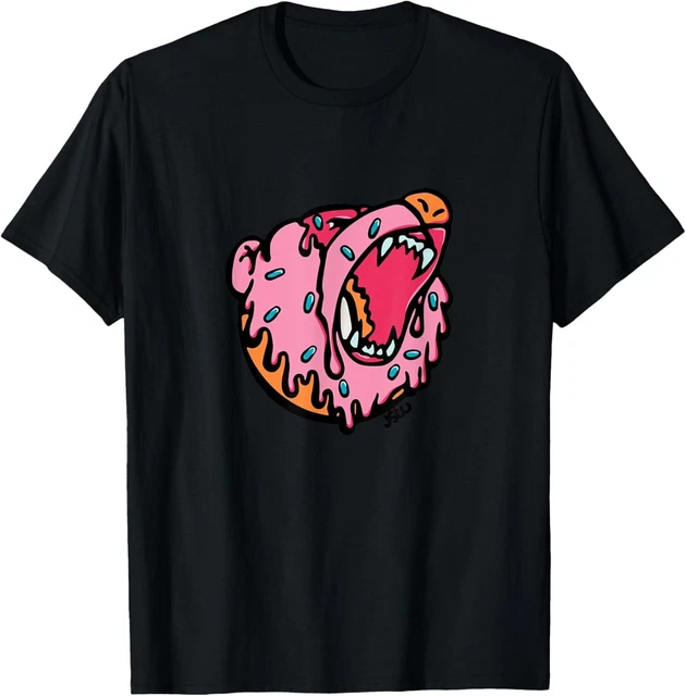 Bear Donut Graphic T-Shirt