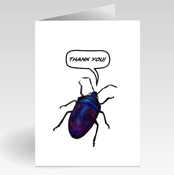Beetle (Purple) - Thank You