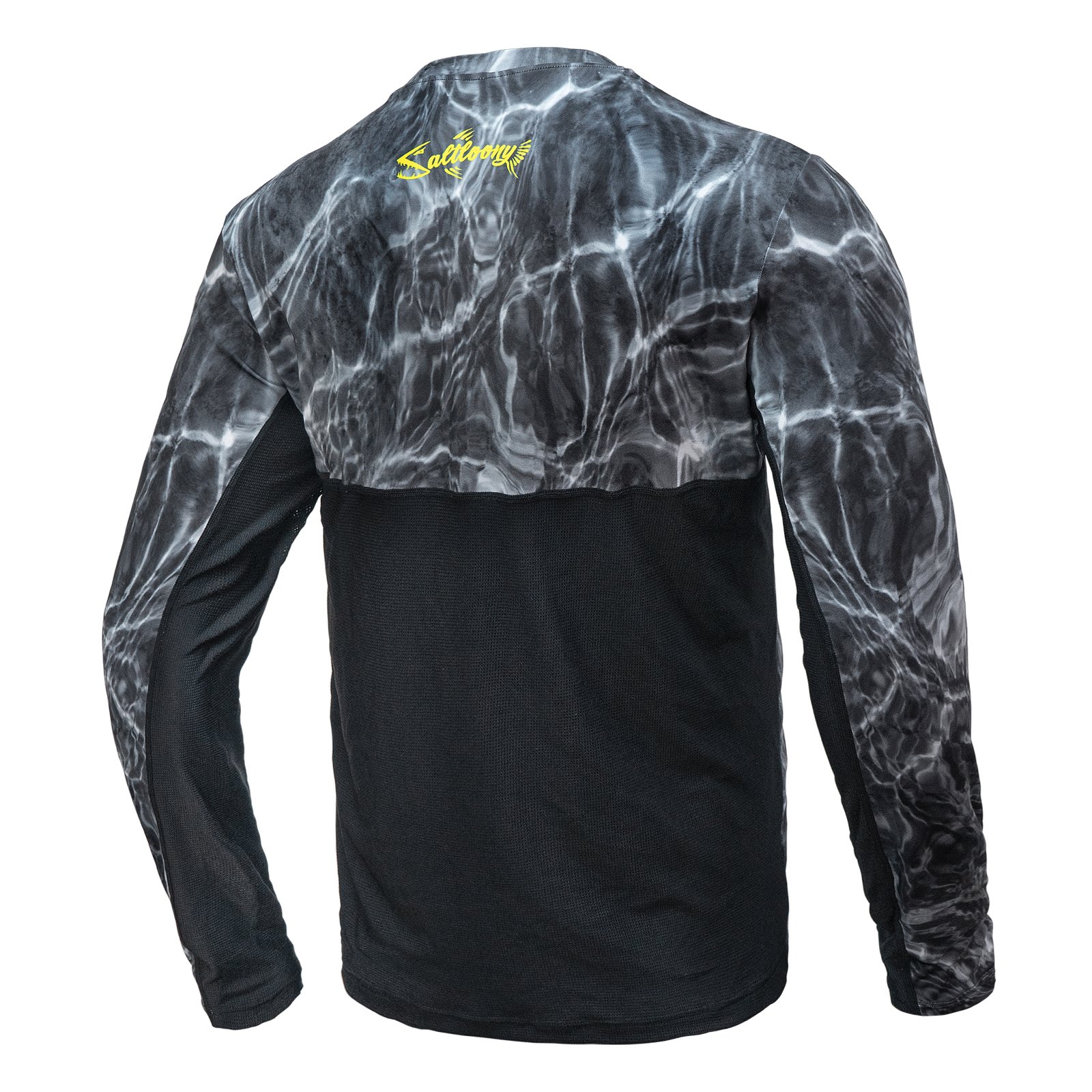 Camo Men's Fishing T-Shirt Long Sleeves  -  UPF 50 Dri-Fit