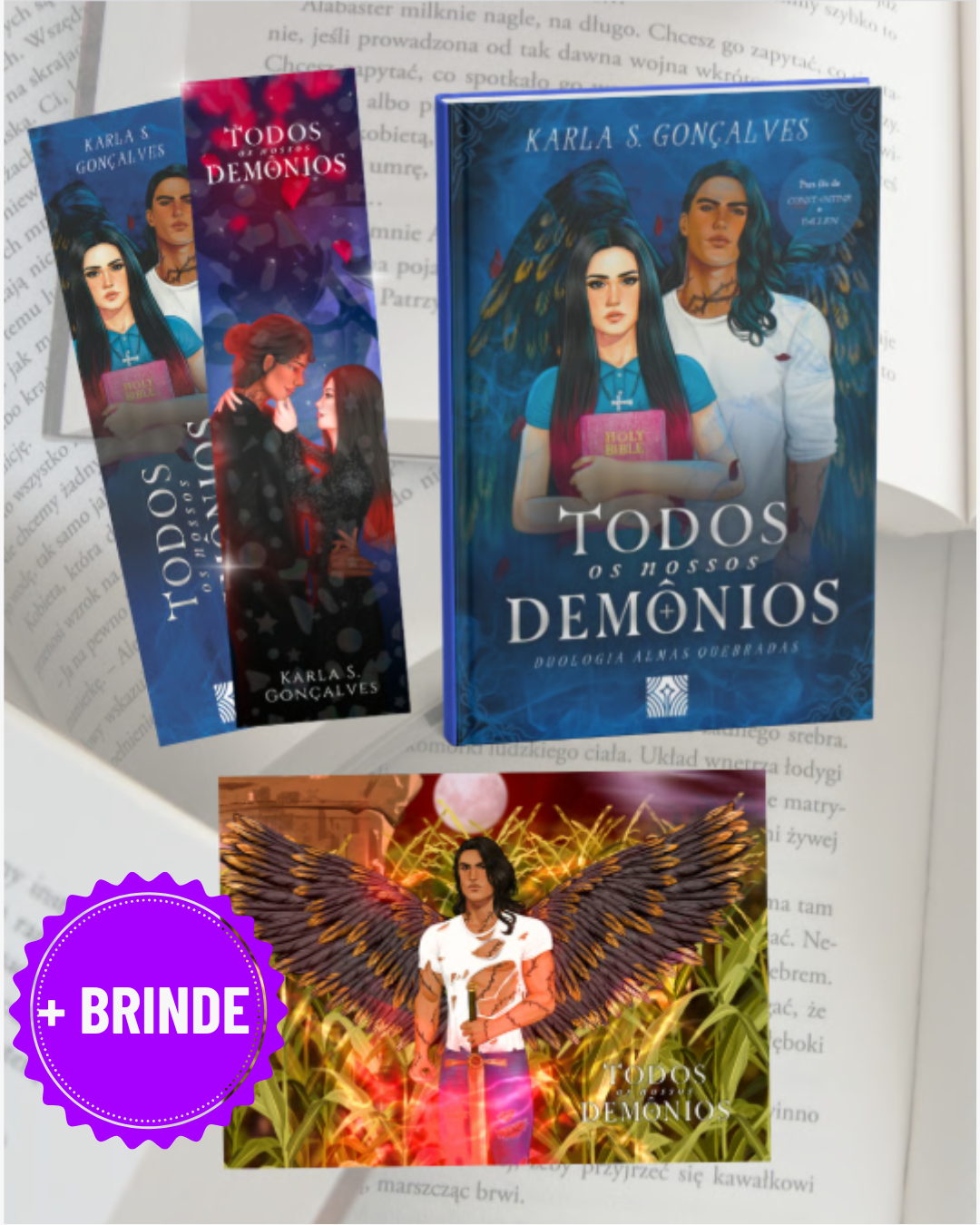 Kit: Todos Os Nossos Demônios (frete grátis)