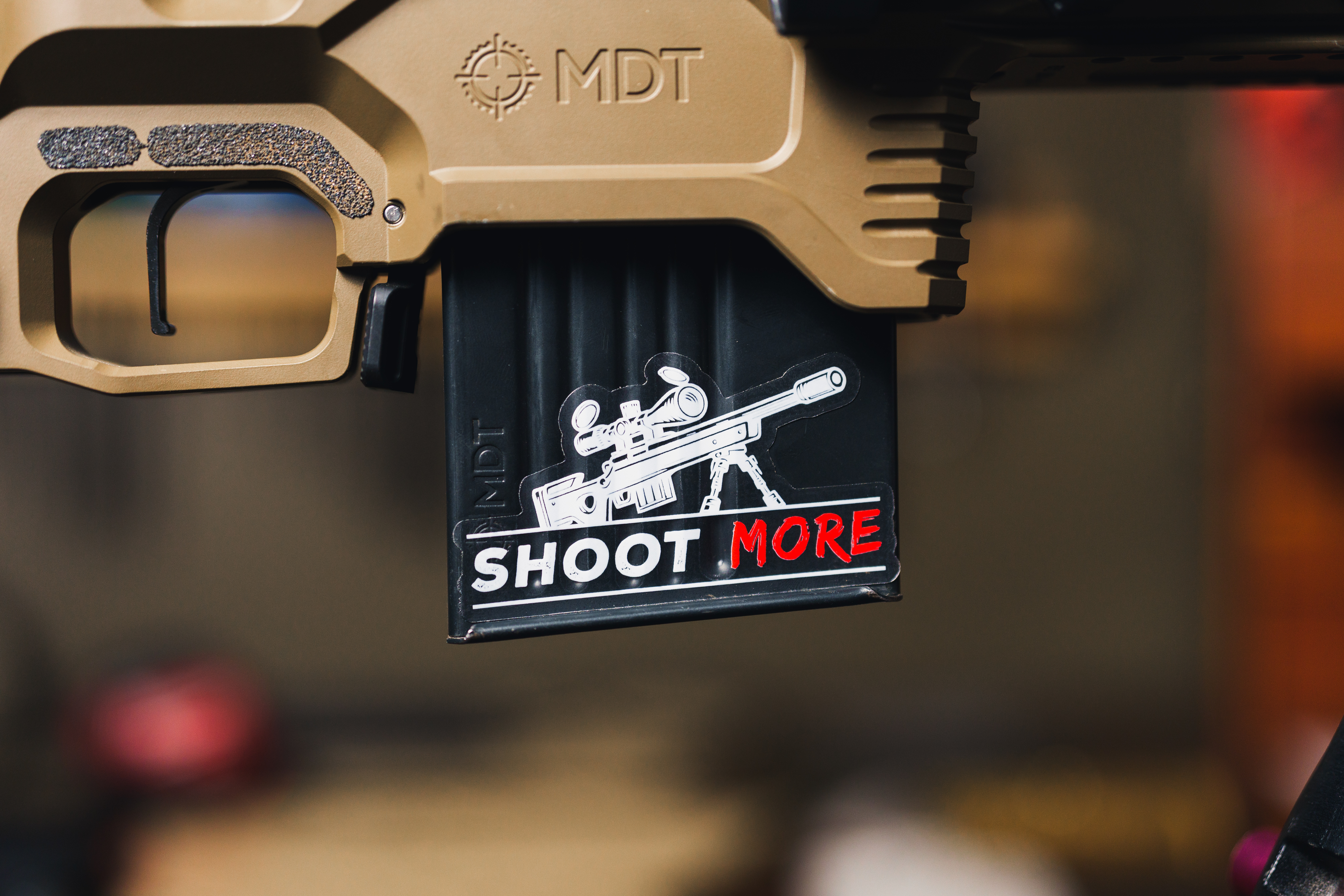 Shoot More Sticker