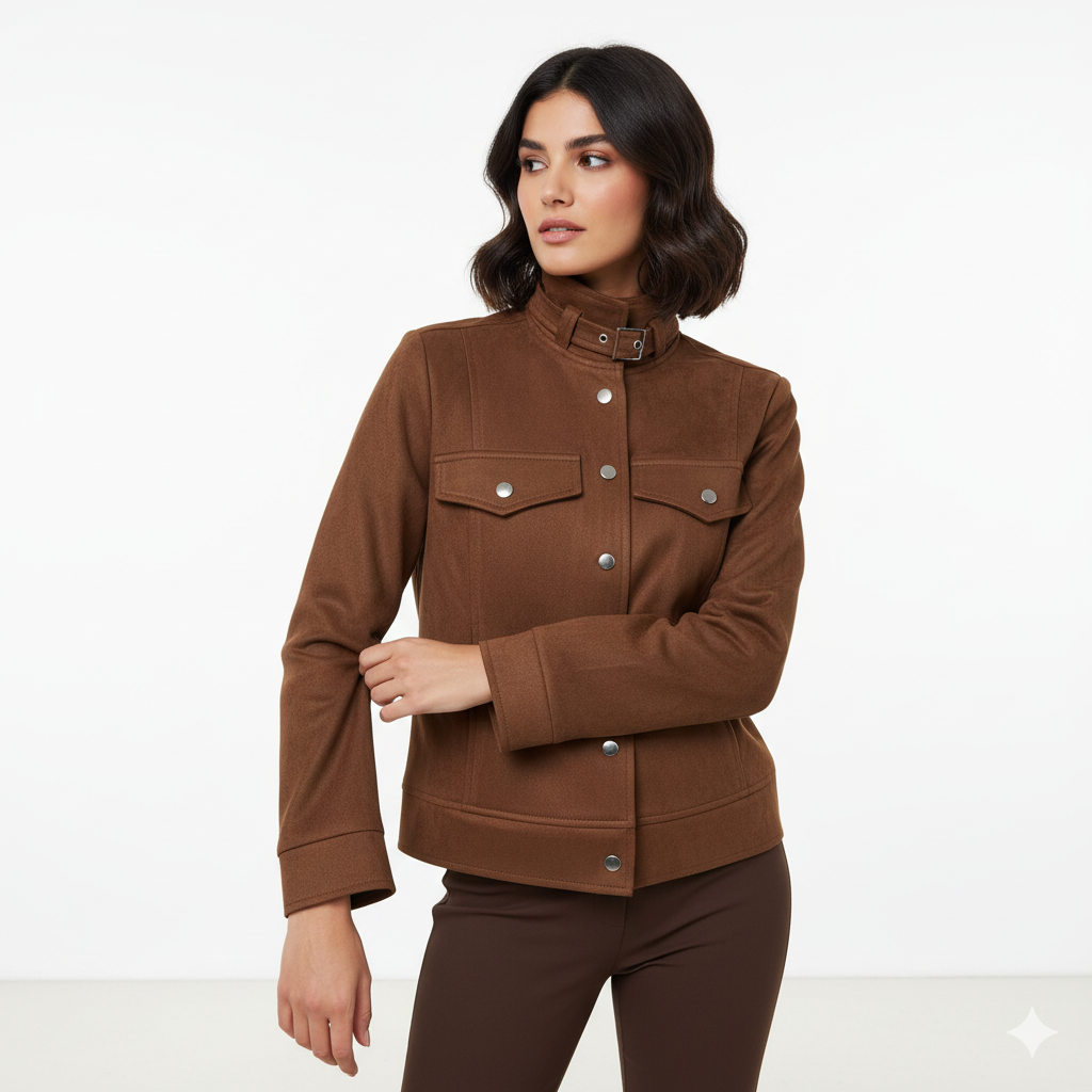 جاكيت شتوي بتصميم عصري (Military Style)