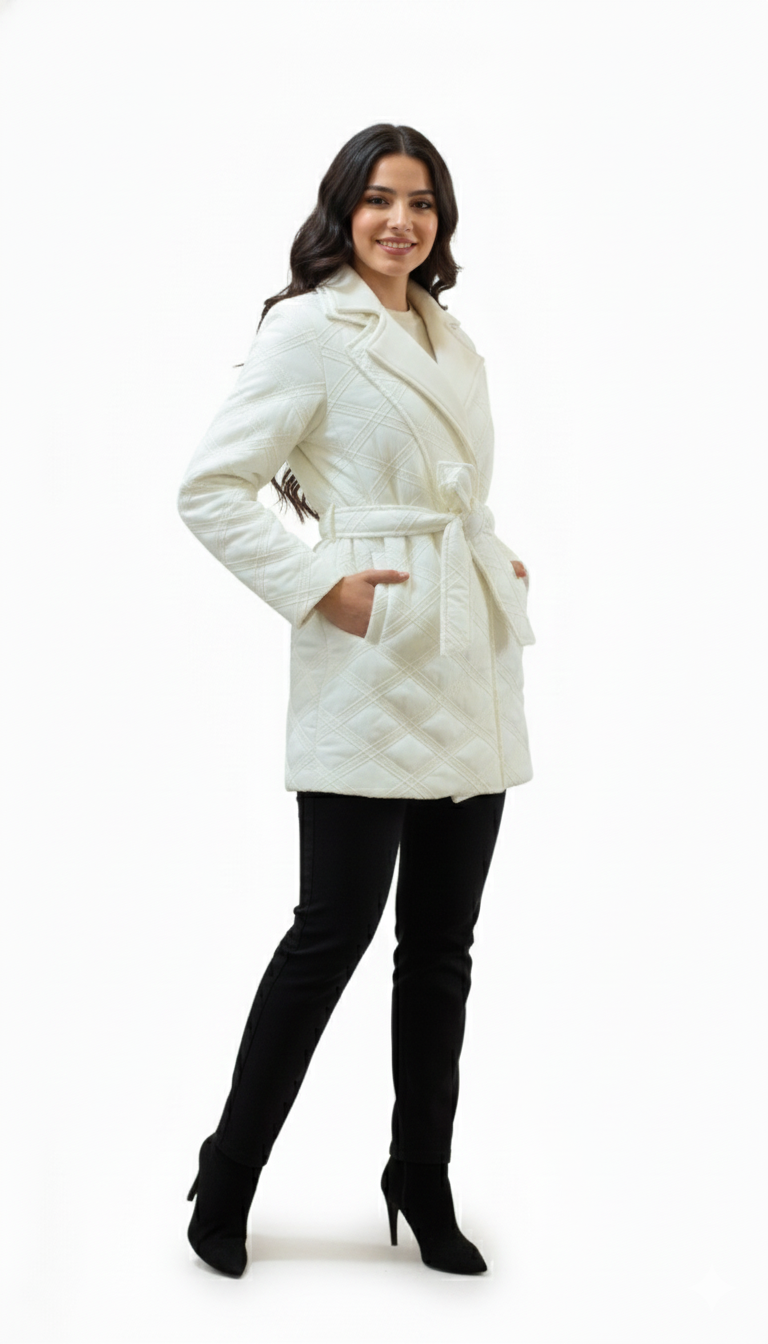 جاكيت بحزام