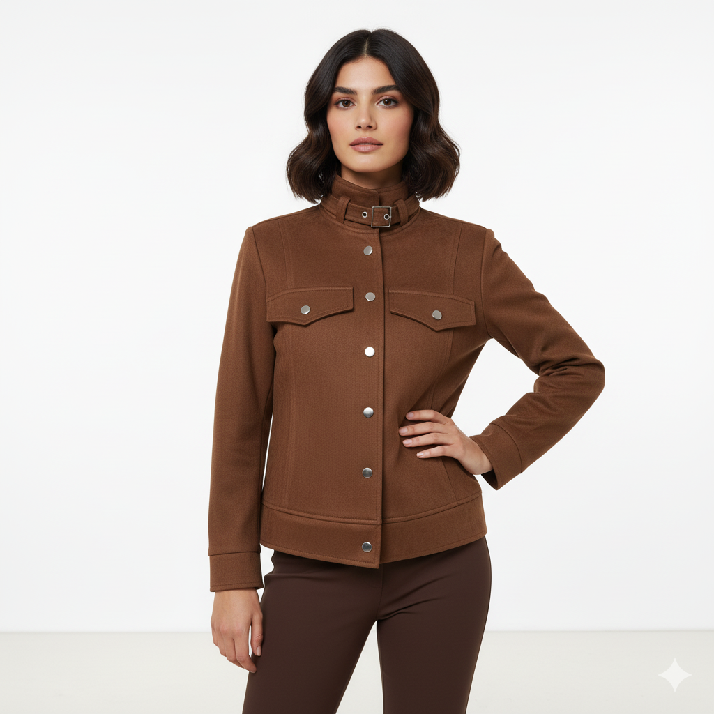 جاكيت شتوي بتصميم عصري (Military Style)