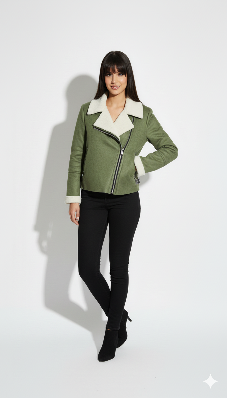 جاكيت بايكر عصري