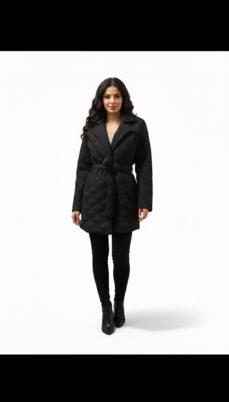 جاكيت بحزام