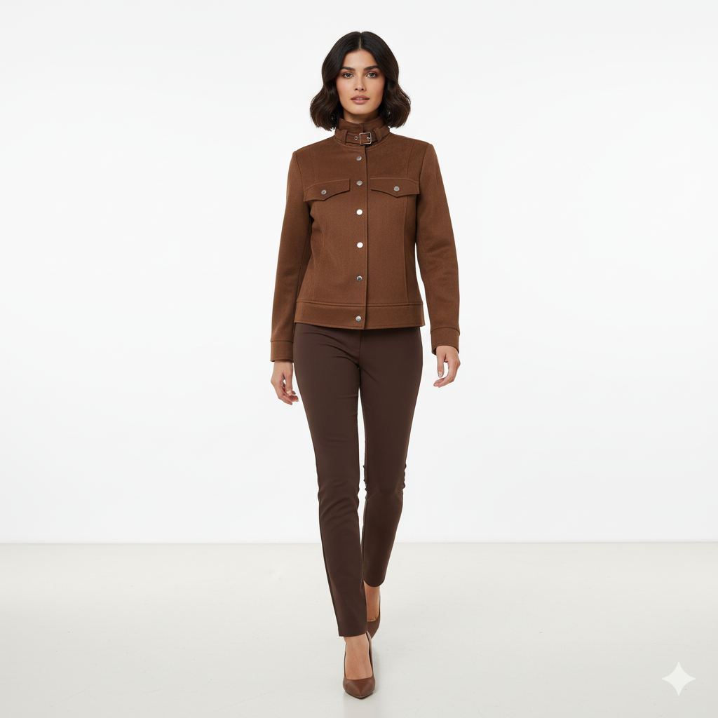 جاكيت شتوي بتصميم عصري (Military Style)