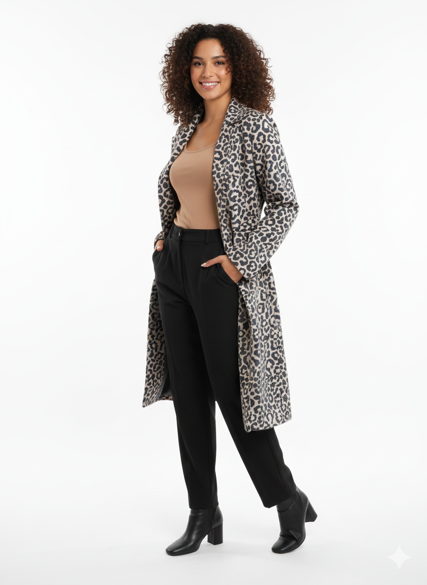 ترانشكوت الفهد - (Trench Coat)