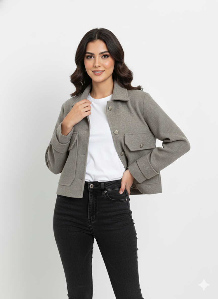 جاكيت كاشيه" (Cachet jacket)