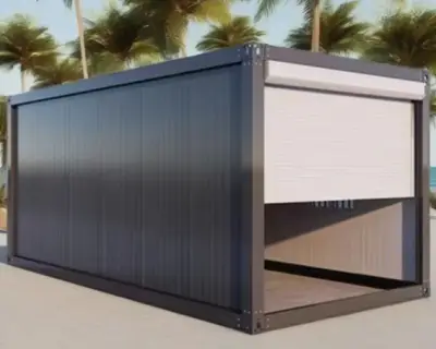 Portable Container Kiosk