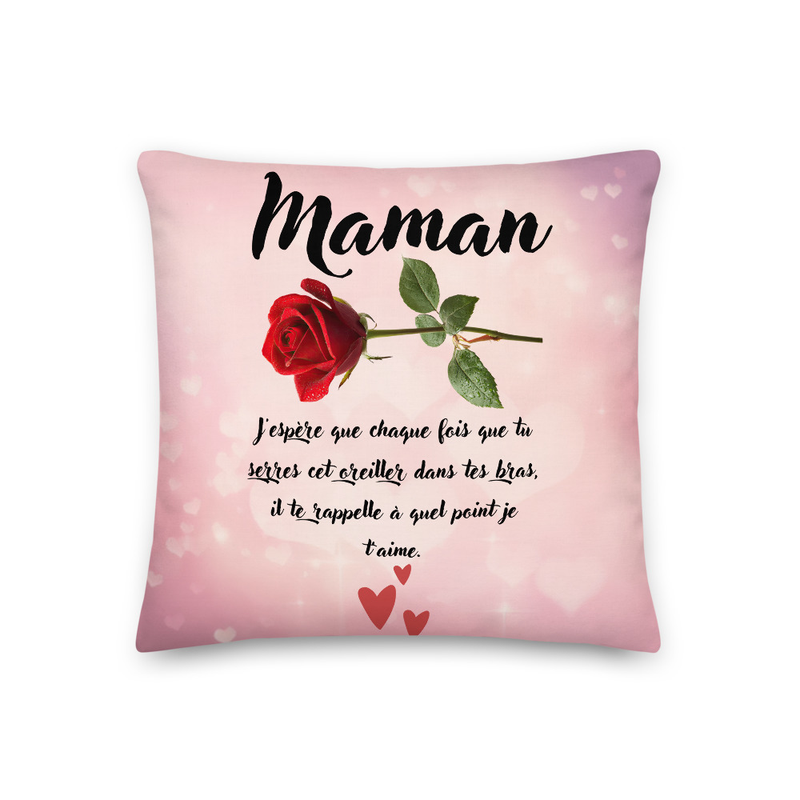Coussin Maman – Douceur et Amour