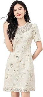 Elegant Lace Floral Dress
