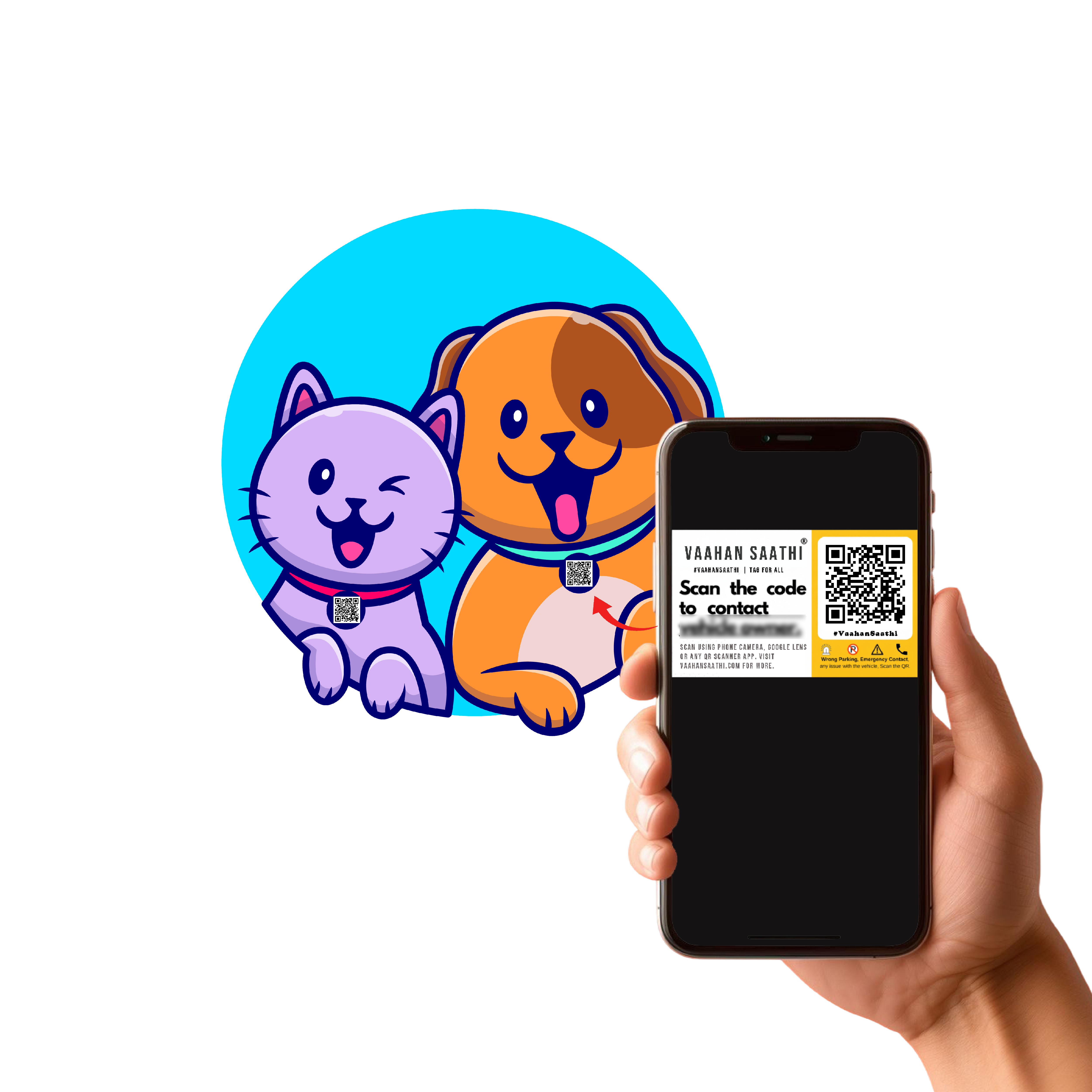 Pet QR ID Tags