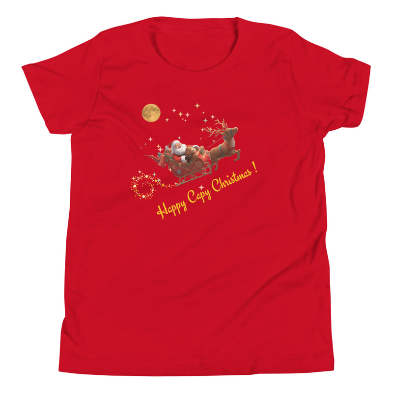 Happy Capybara Christmas T-shirt