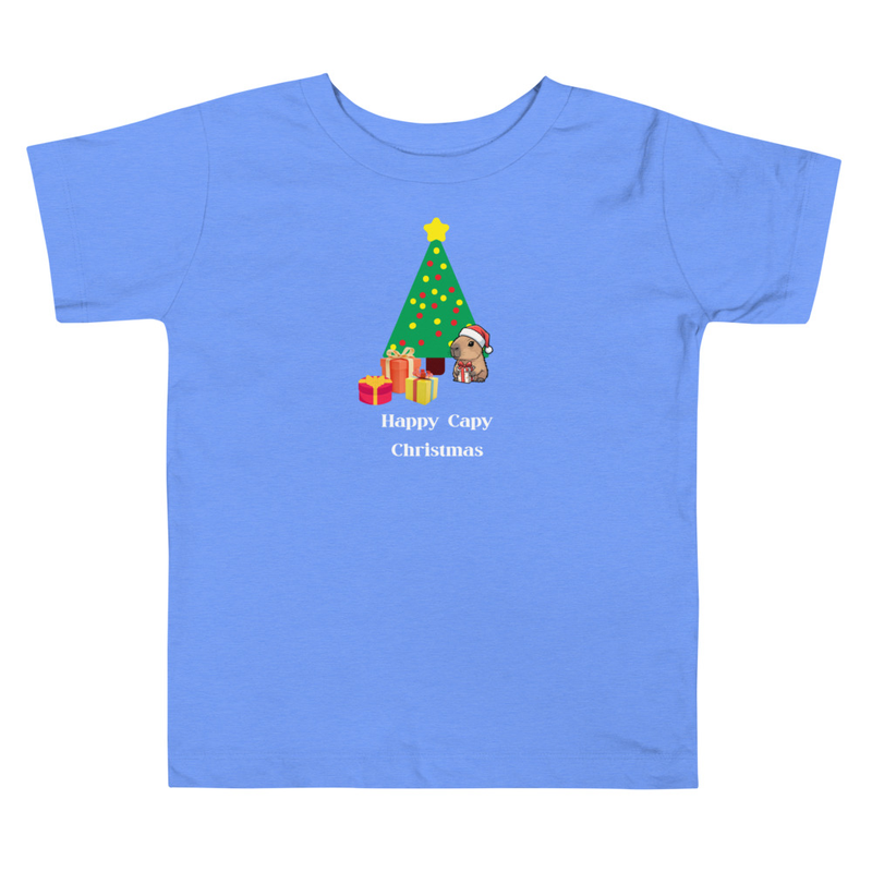 Happy Capy Christmas Kids T-Shirt