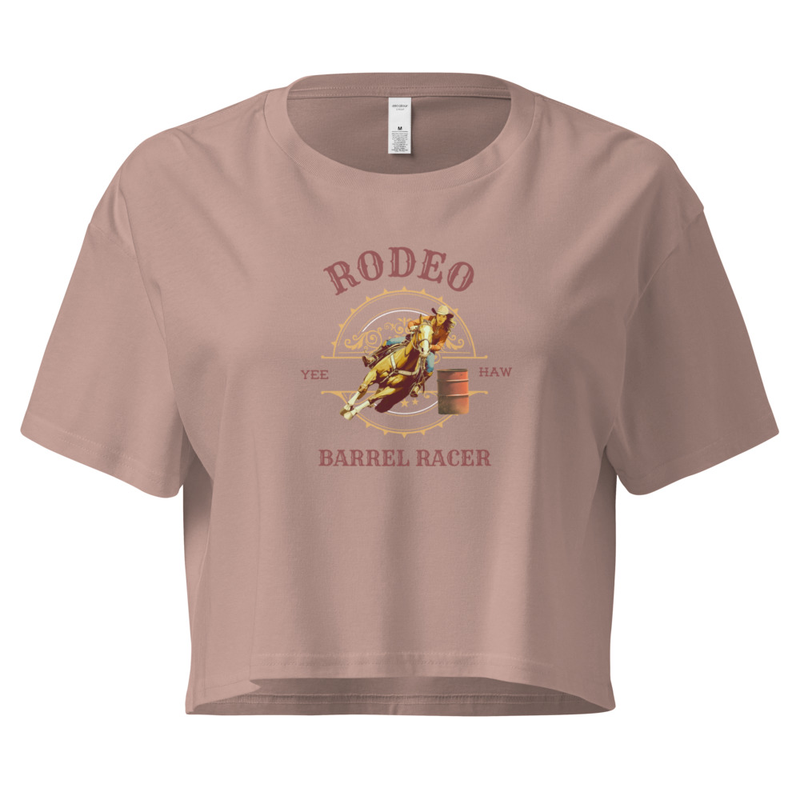 Rodeo Barrel Racer Crop Top