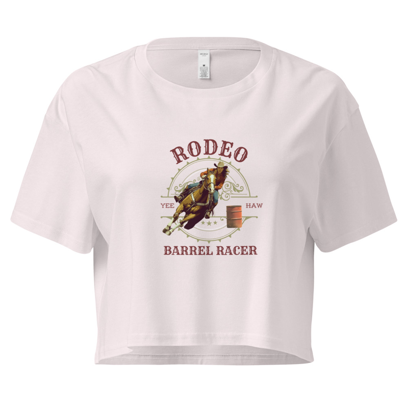 Rodeo Barrel Racer Crop Top