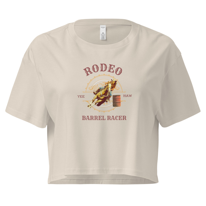 Rodeo Barrel Racer Crop Top