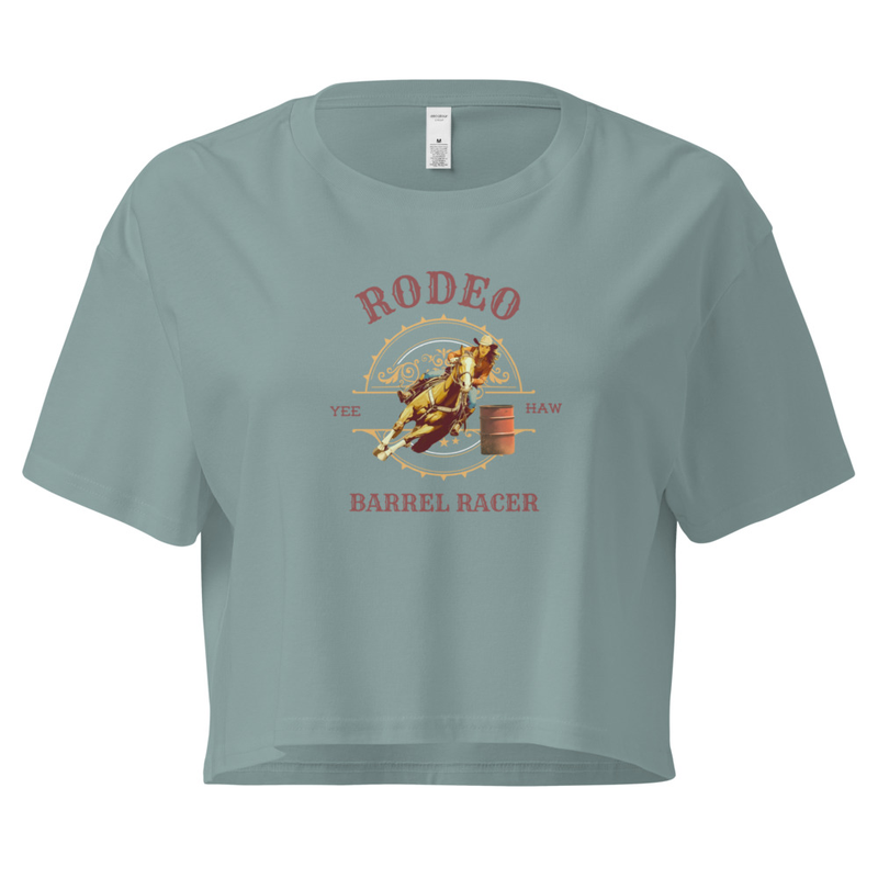Rodeo Barrel Racer Crop Top