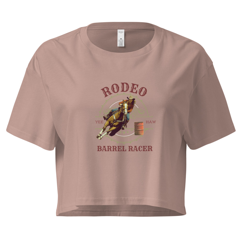 Rodeo Barrel Racer Crop Top